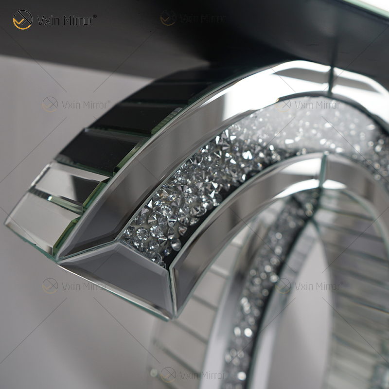 حار بيع WXWF-150 LED وحدة التحكم الجدول مع مرآة ديكور المنزل غرفة المعيشة أثاث وحدة التحكم الجداول