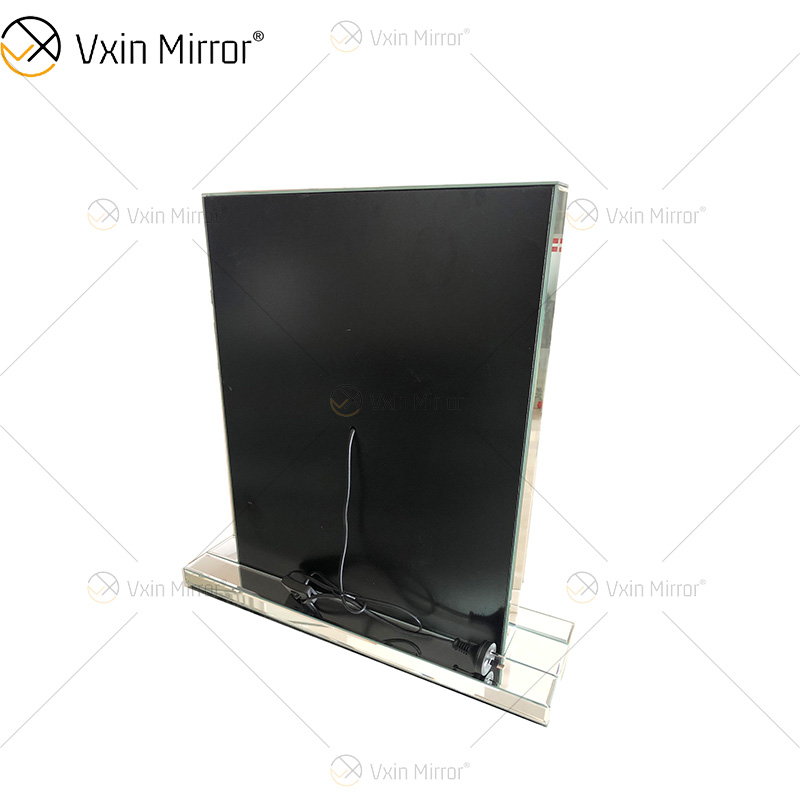إنتاج محترف عالي الجودة مرآة Vxin WXM-2596 3 ألوان LED ضوء الماس بسيط أنيق مرآة ماكياج شاشة تعمل باللمس