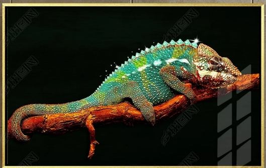 الحرف اليدوية ديكور المنزل Colorfu معكوسة جدار الفن الكريستال الخزف اللوحة مرآة جدار الفن