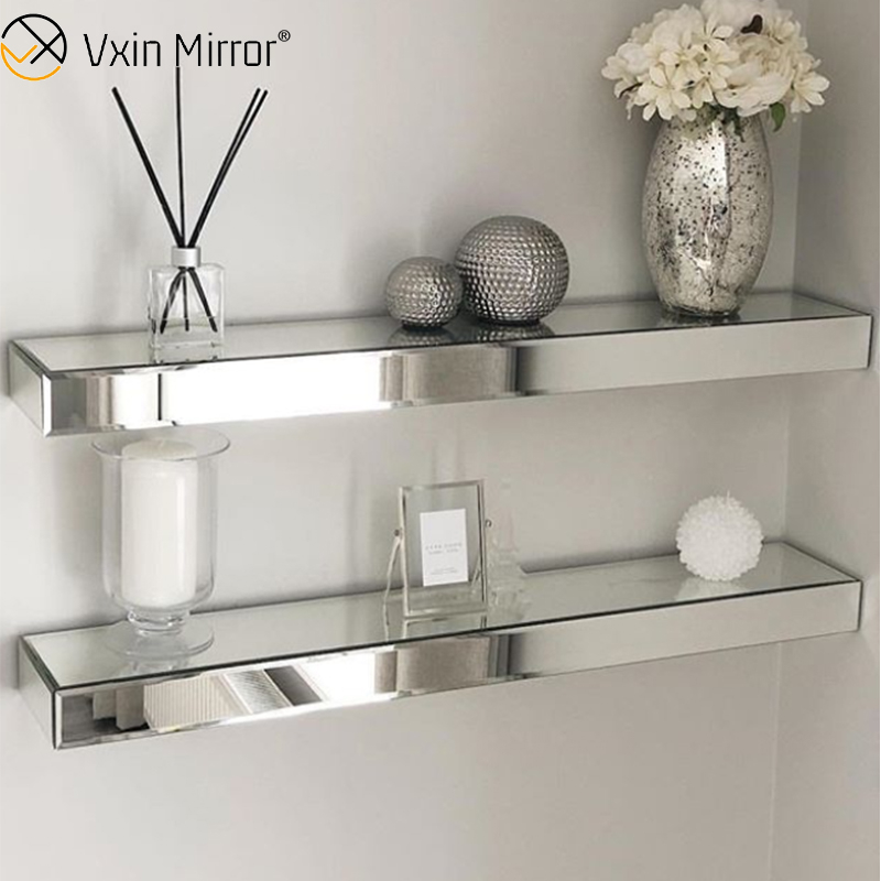 Vxin Factory Supply Silver Wall Decor مرآة زجاجية فضية لرف الحائط للجدار