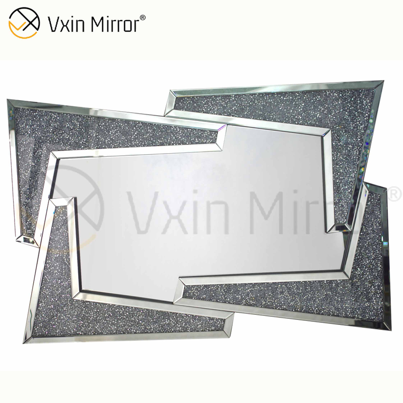 مورد جيد Vxin Home Decor V Silver Furniture Modern Crush Diamond Console Table مع مرآة حديثة