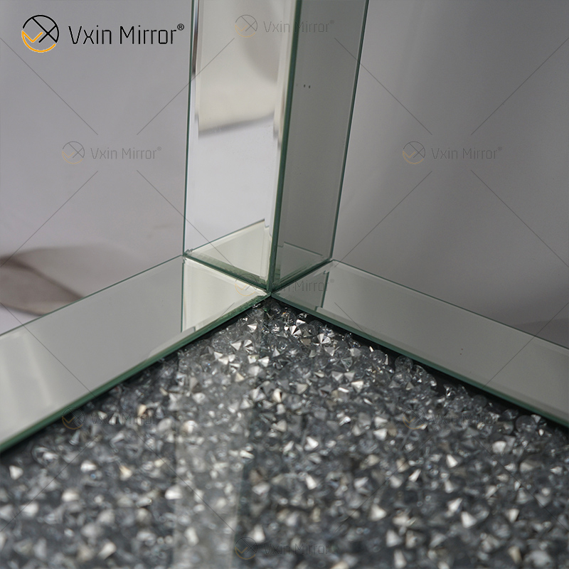 أثاث عاكس Vxin WXF-117-2 طاولة كونسول ألماس أنيقة حديثة