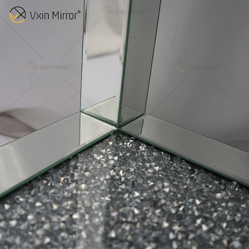 أثاث عاكس Vxin WXF-117-2 طاولة كونسول ألماس أنيقة حديثة